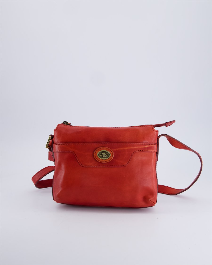 The Bridge Crossbody bags Leather Red