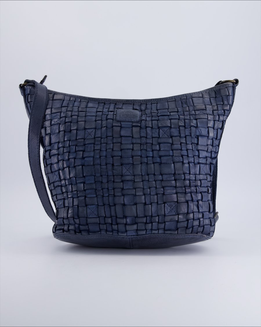 Bear Crossbody bags Leather Blue