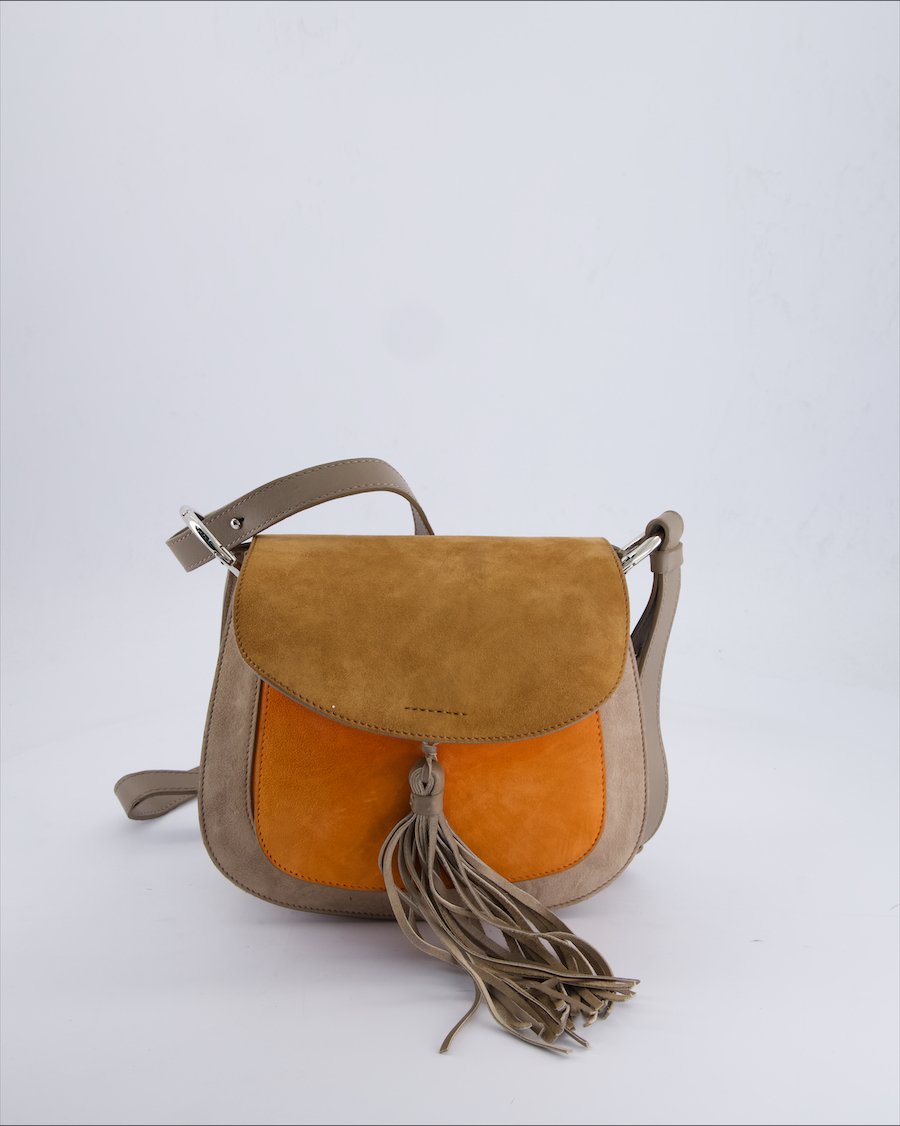 Hotic Crossbody bags Suede Camel