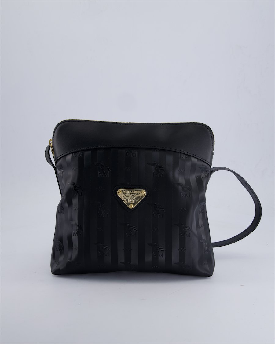 Mollerus Crossbody bags Leather Black