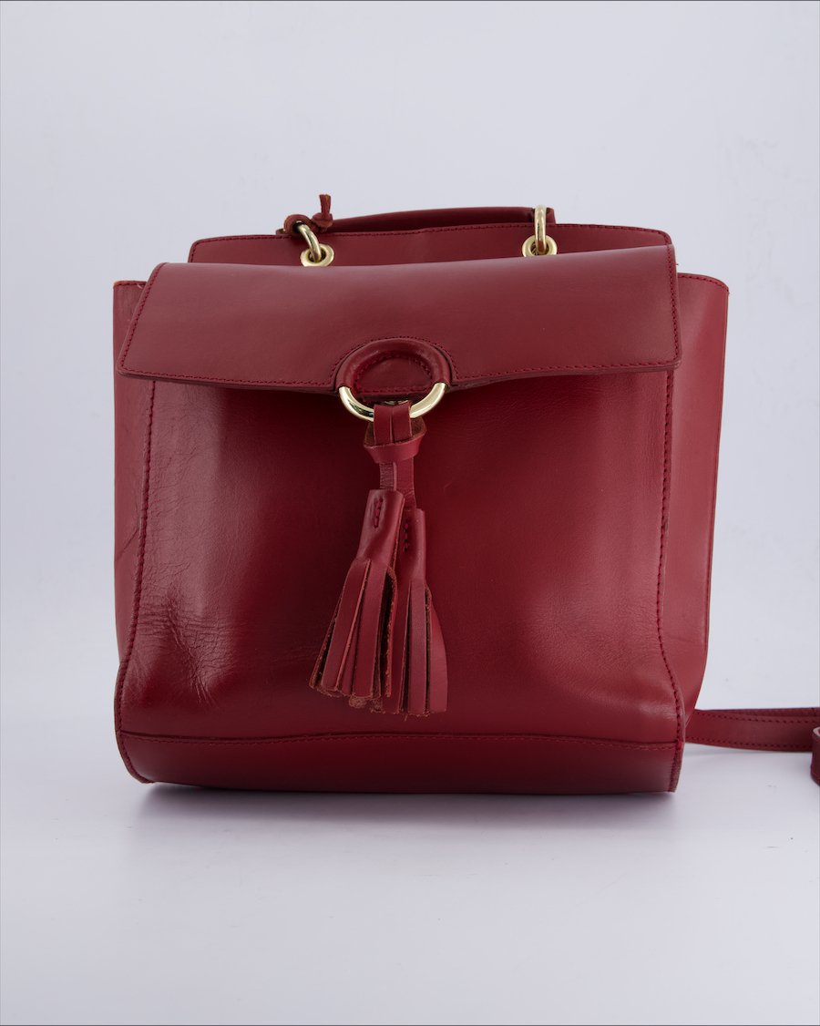 Mint & Berry Backpacks Leather Burgundy