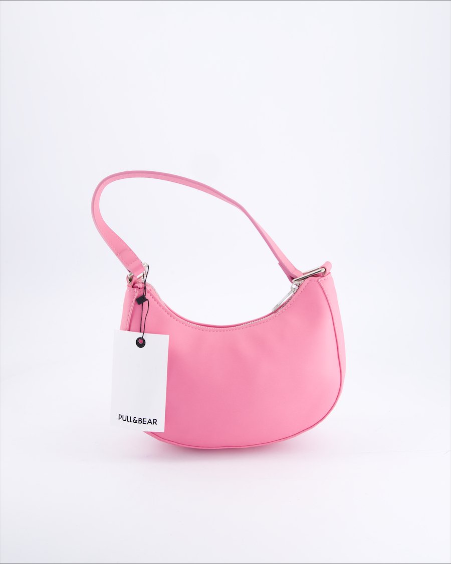 Pull&bear Shoulder bags Vegan leather Pink
