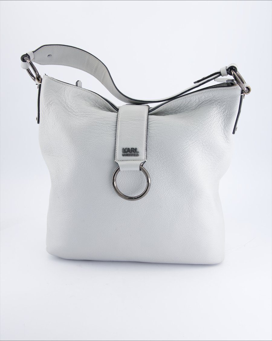 Karl Lagerfeld Shoulder bags Leather Grey