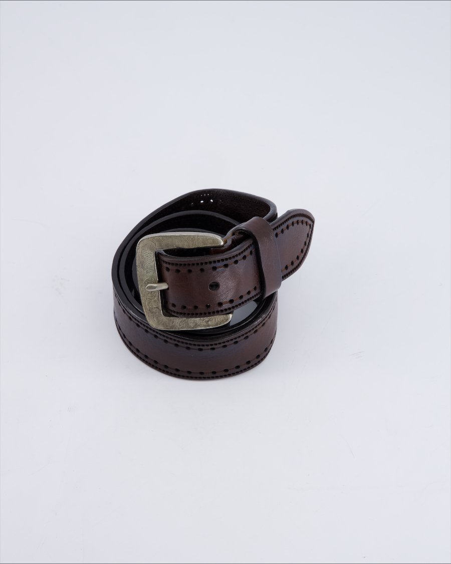 Minoronzoni Belts Leather Brown 90 cm