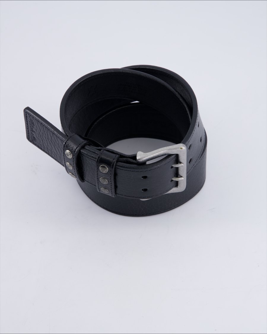 Mitch & Co Chains Leather Black 100 cm