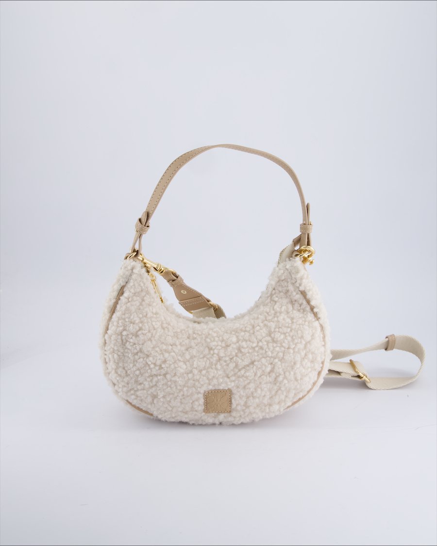 Amisu Crossbody bags Wool Beige