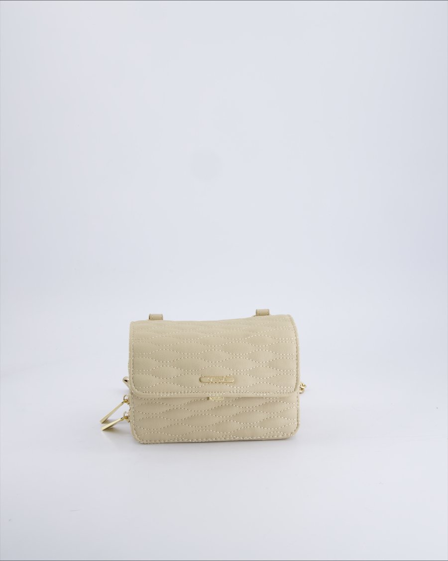 Carpisa Crossbody bags Leather Beige