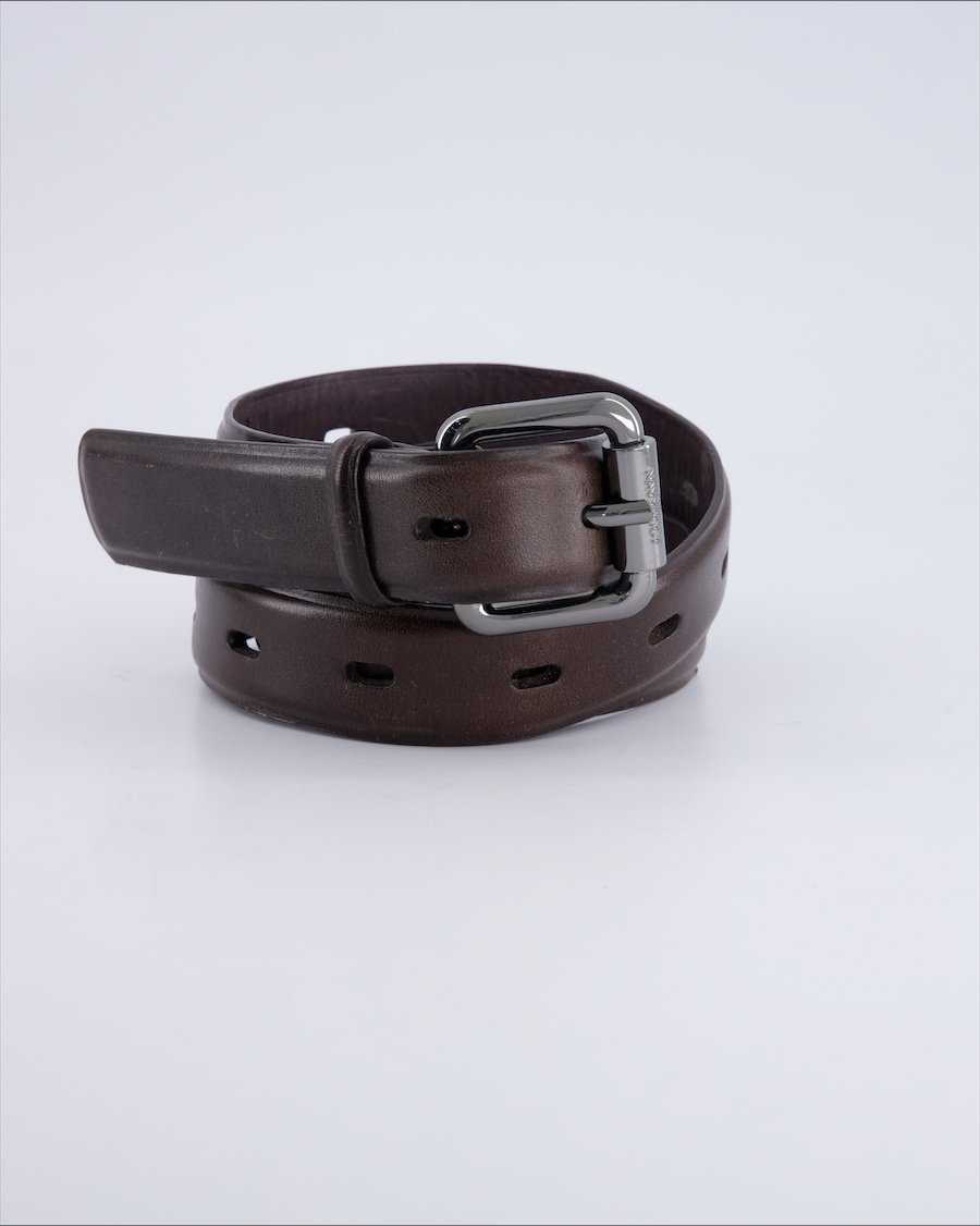 Navyboot Chains Leather Brown L International
