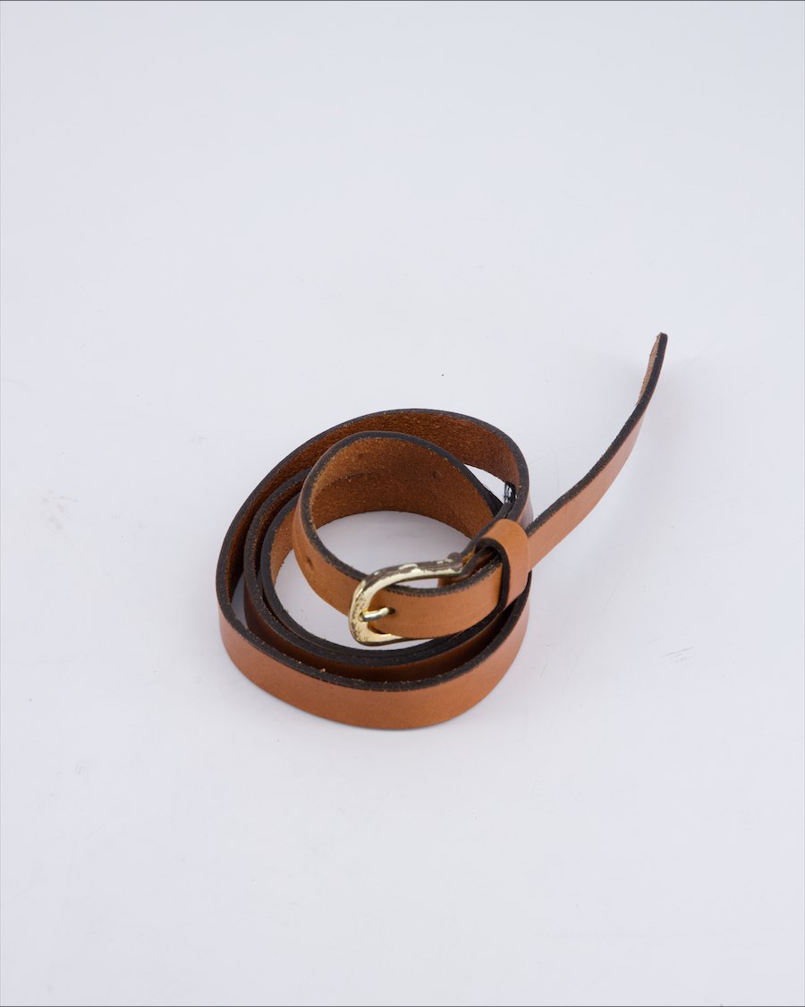 Massimo Dutti Chains Leather Camel 75 cm