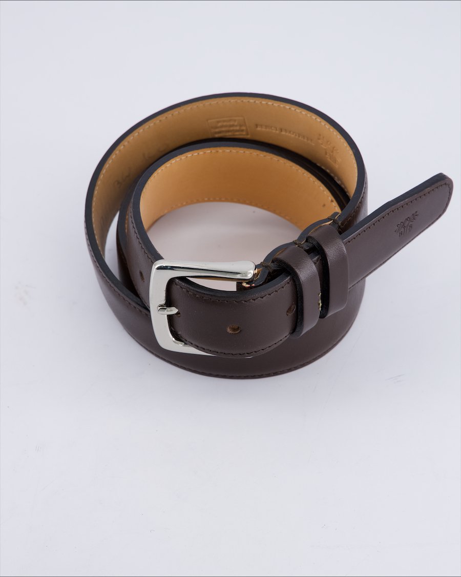 Benci Brothers Belts Leather Brown 100 cm