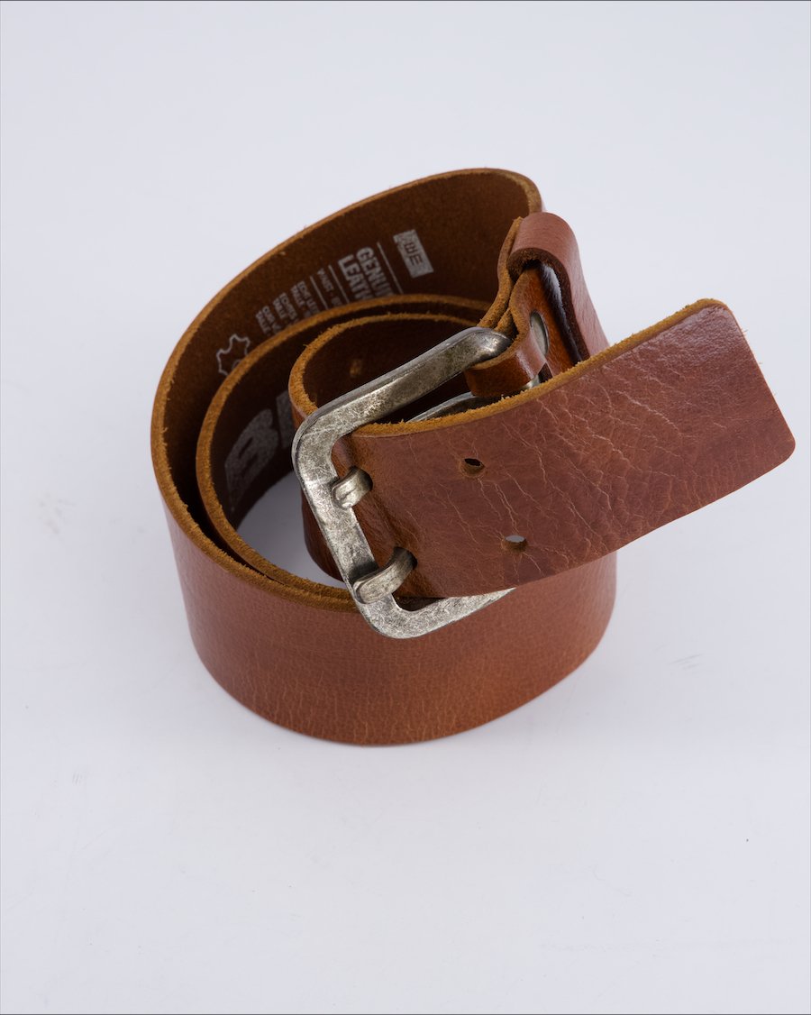 Blueridge Belts Suede Camel 85 cm
