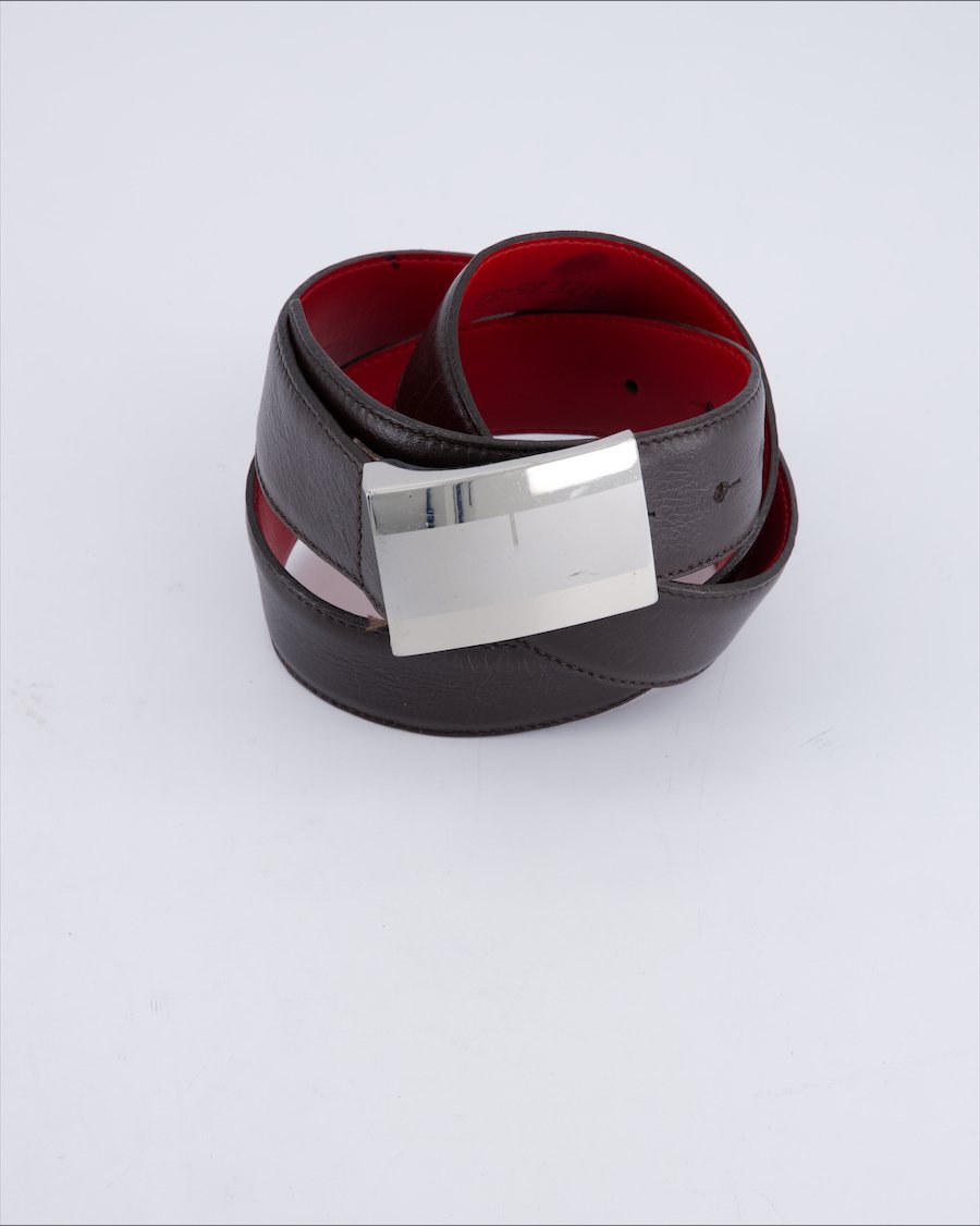 Tommy Hilfiger Belts Leather Brown 85 cm