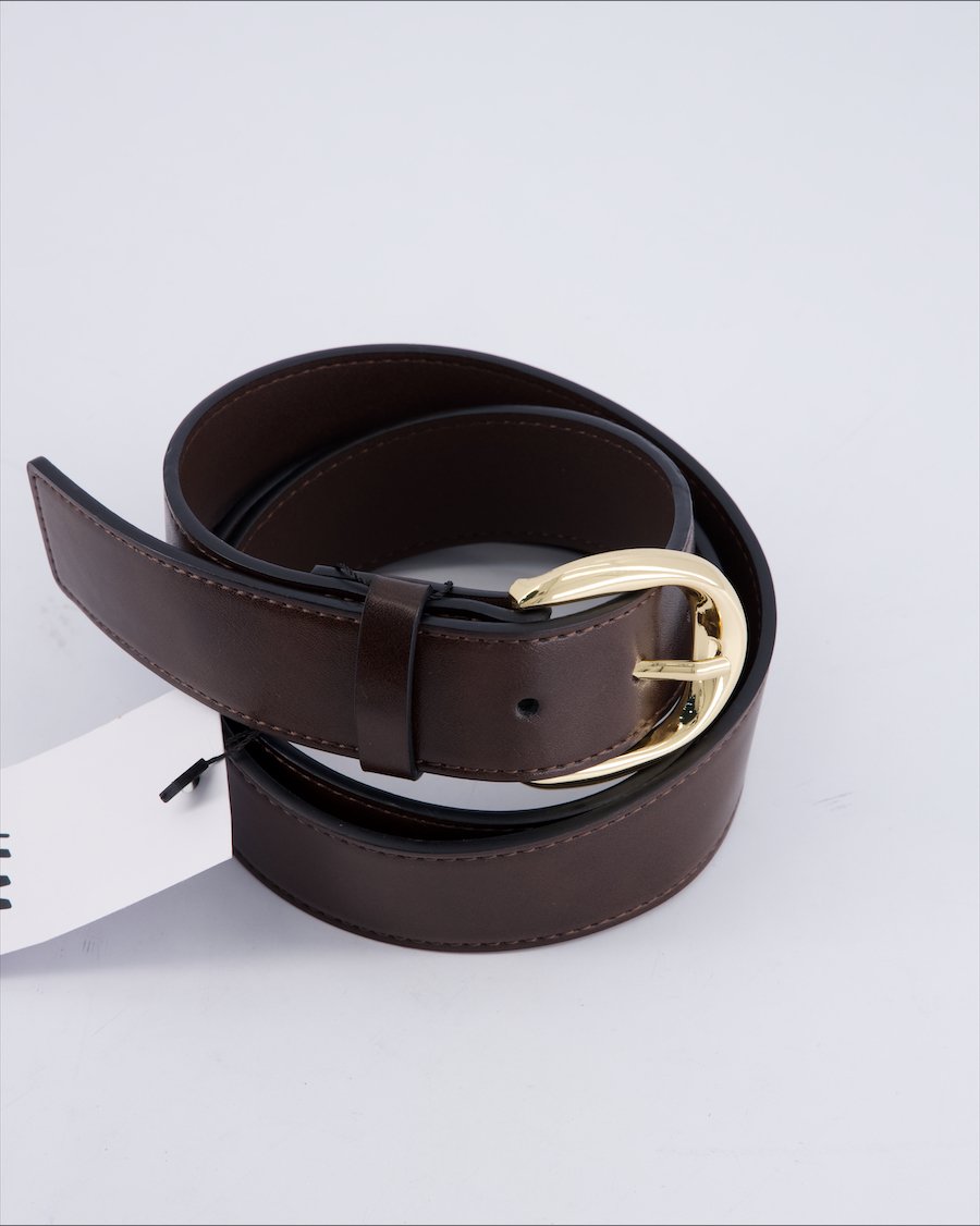 H&m Chains Leather Brown 100 cm