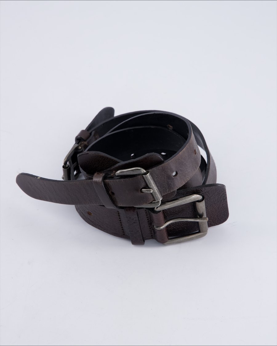 Hugo Boss Chains Leather Brown 90 cm