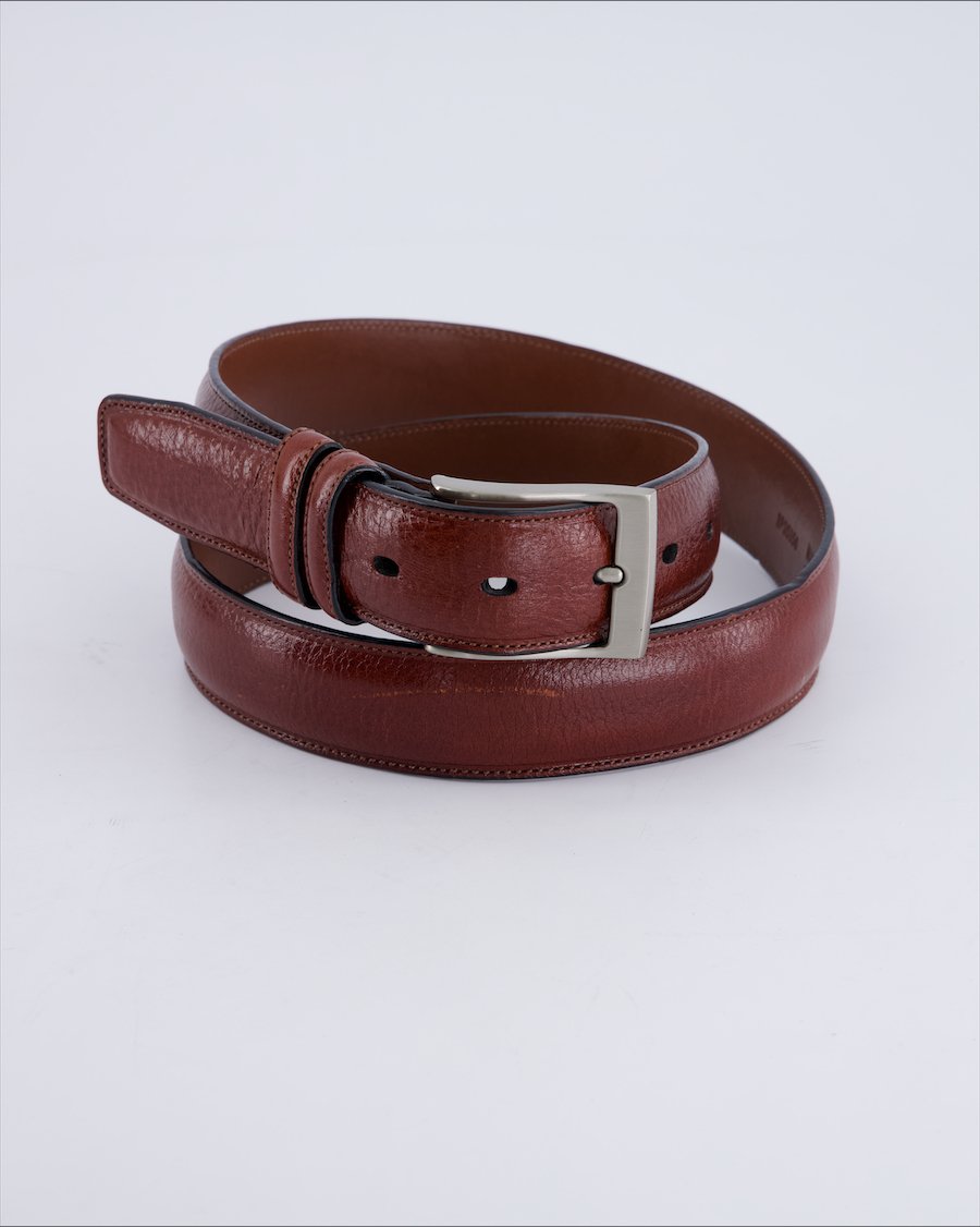 Perry Ellis Chains Leather Brown 80 cm
