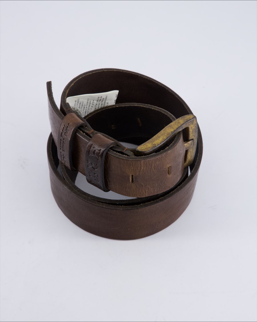 Pepe Jeans Chains Leather Brown 95 cm
