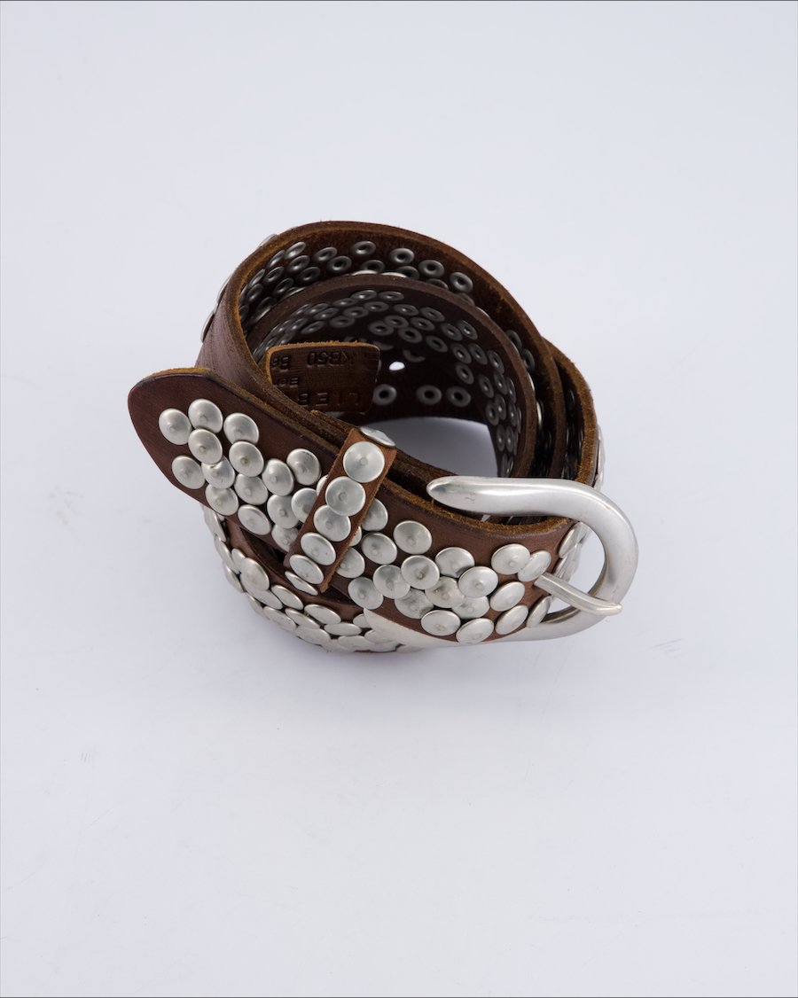 Liebeskind Chains Leather Brown 80 cm