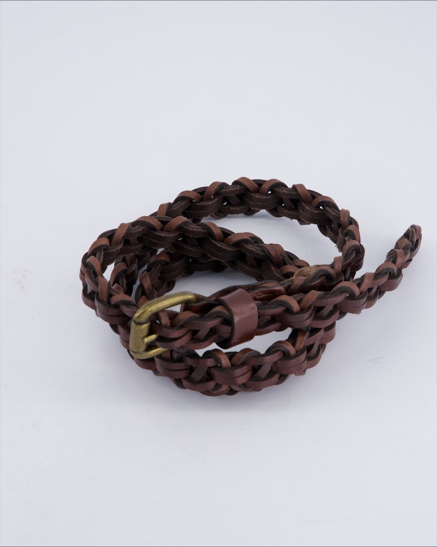 Massimo Dutti Chains Leather Camel 85 cm