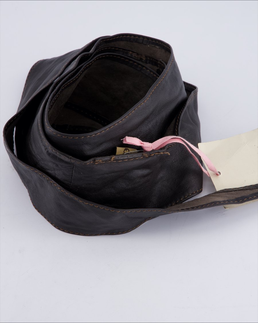 Unbranded Chains Leather Brown 75 cm