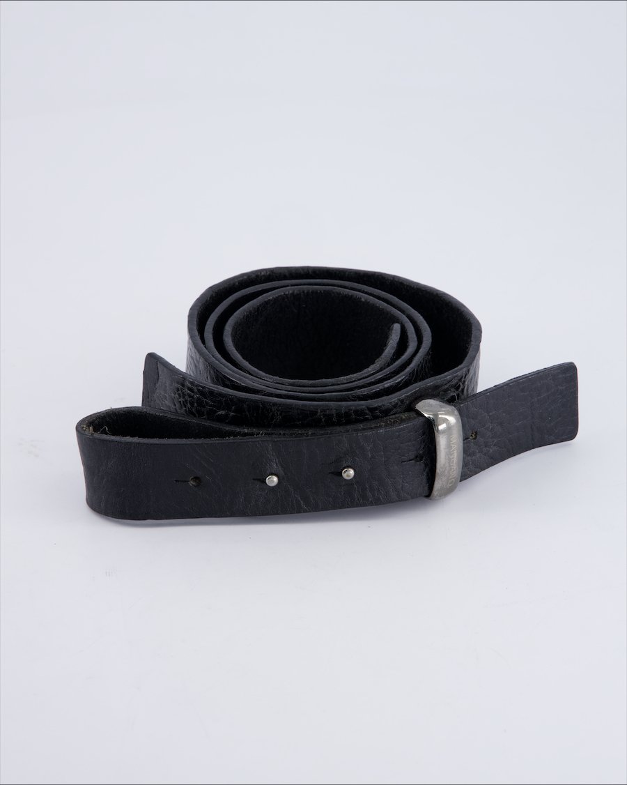 Mangano Leather Leather Black 90 cm