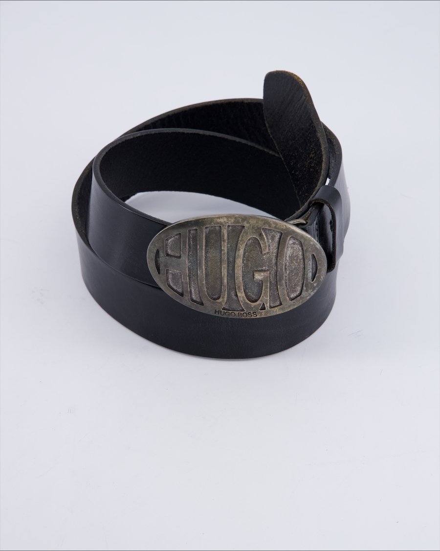 Hugo Boss Belts Leather Black 85 cm