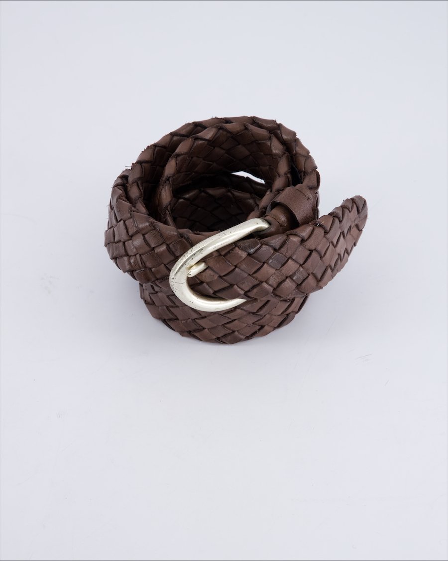 Post&co Chains Leather Brown 90 cm