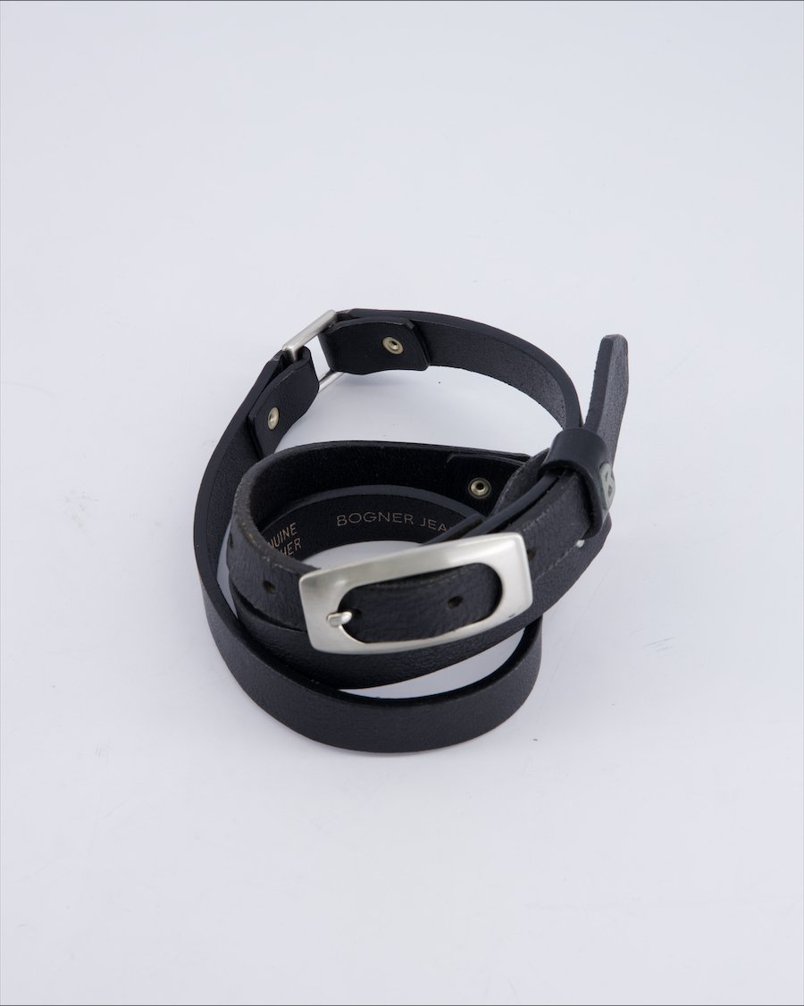 Bogner Leather Leather Black 90 cm
