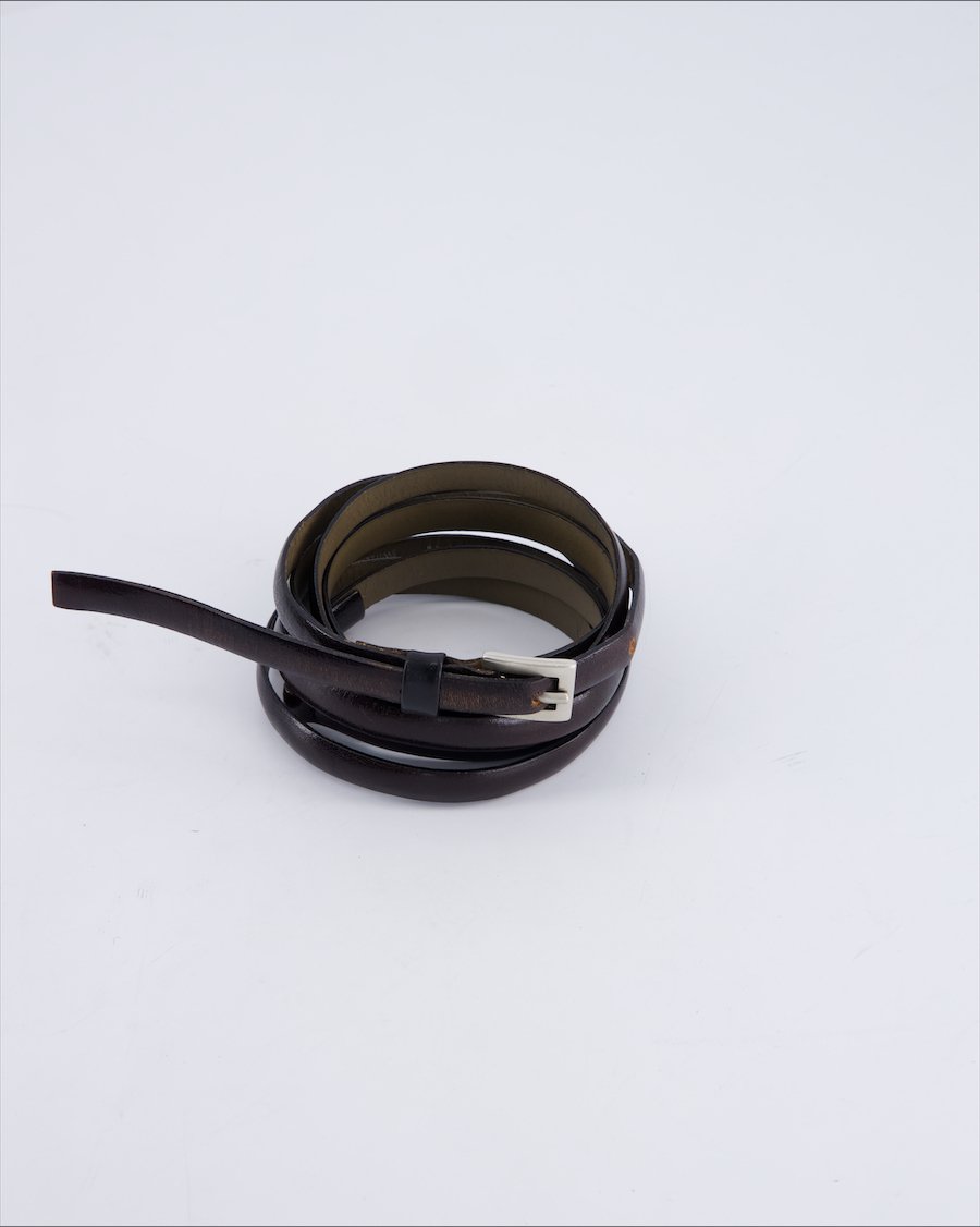 Themata Chains Leather Black 160 cm