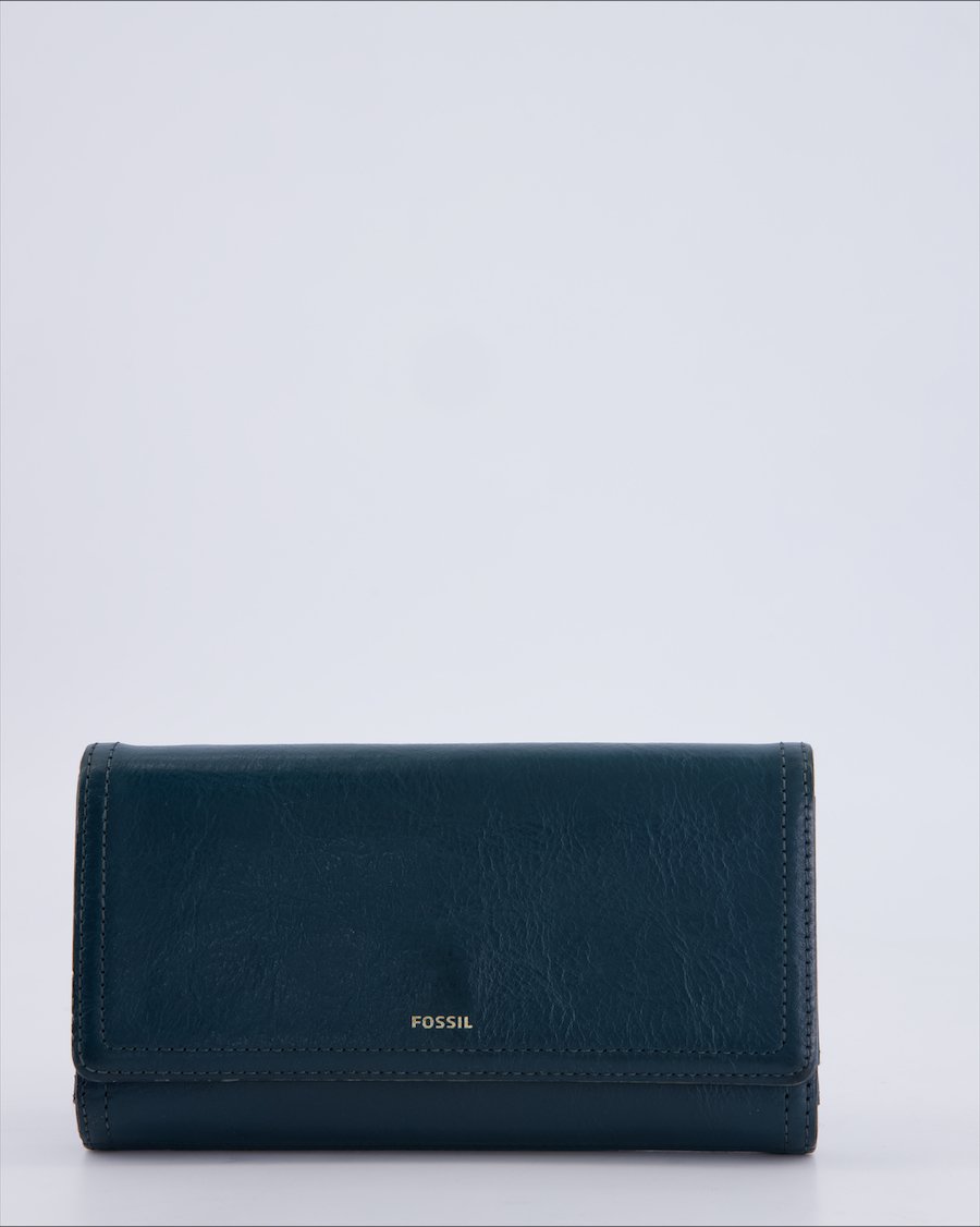 Fossil Wallets Leather Turquoise
