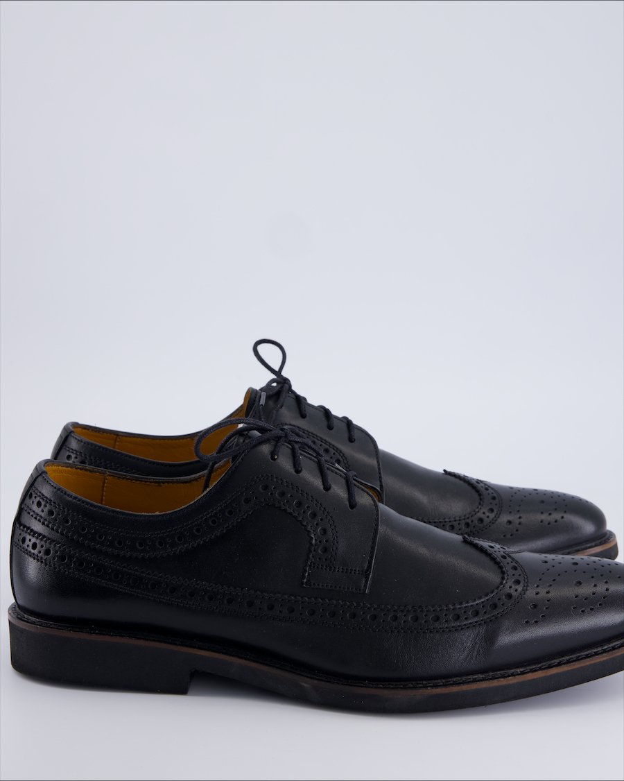 Navyboot Lace ups Leather Black 43 EU