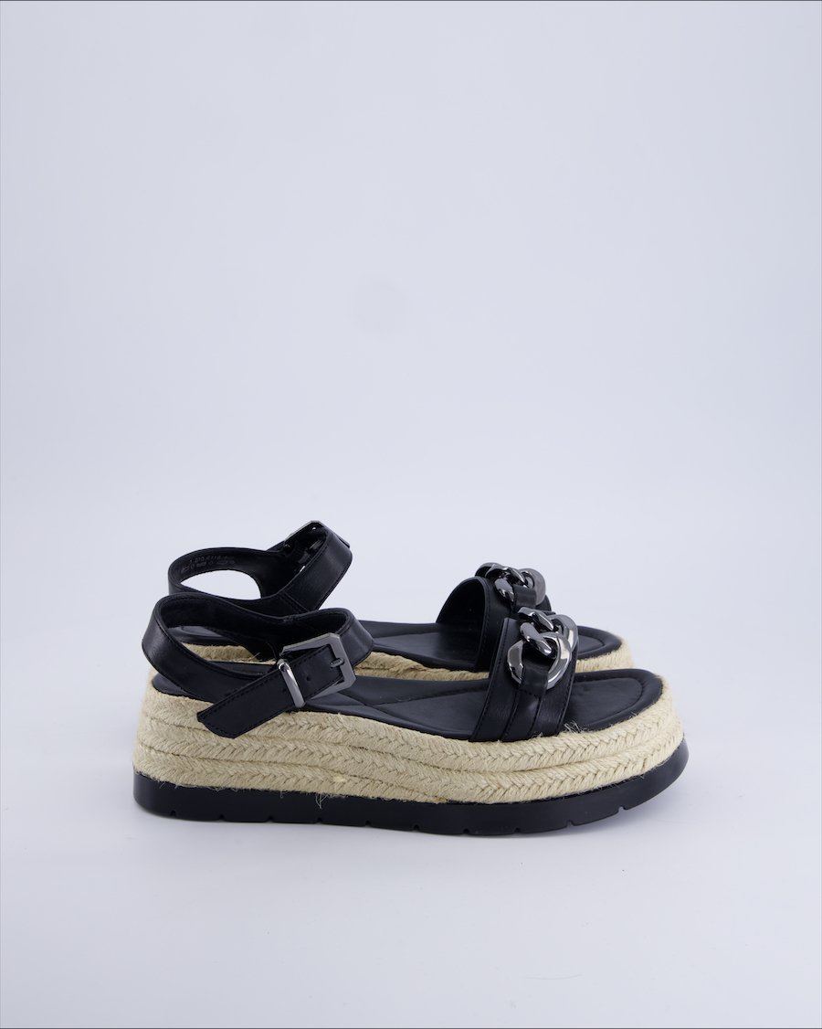 Catwalk Espadrilles Vegan leather Black 38 EU
