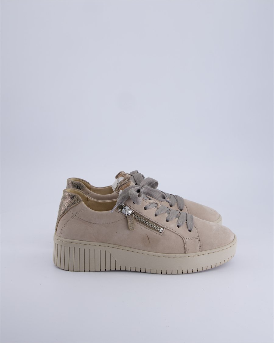 Gabor Trainers Suede Ecru 39 EU