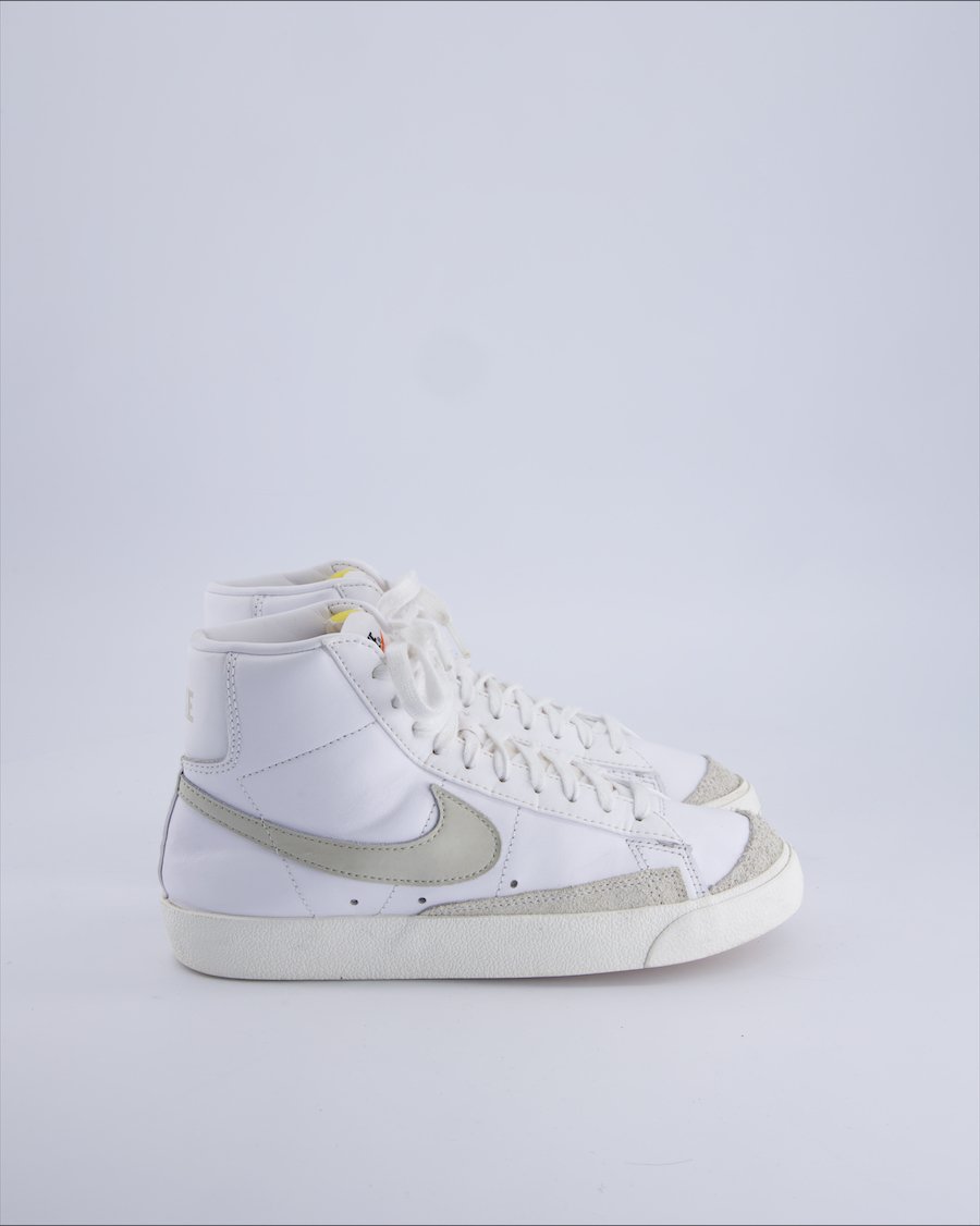 Nike Blazer Trainers Leather White 38 EU