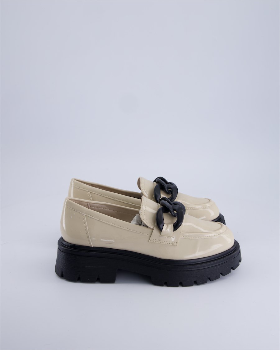 Pesaro Flats Leather Beige 38 EU