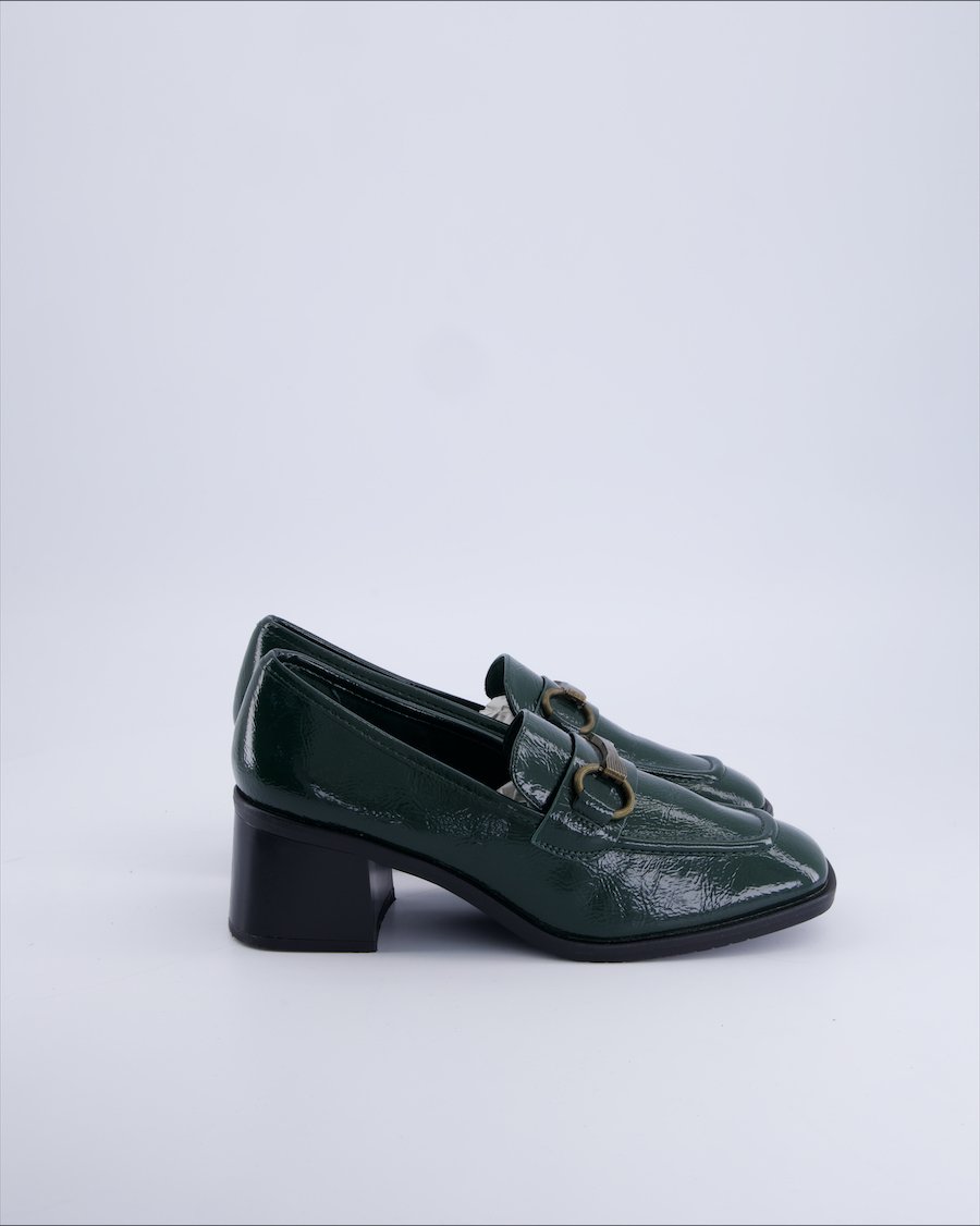 Catwalk Heels Leather Green 38 EU