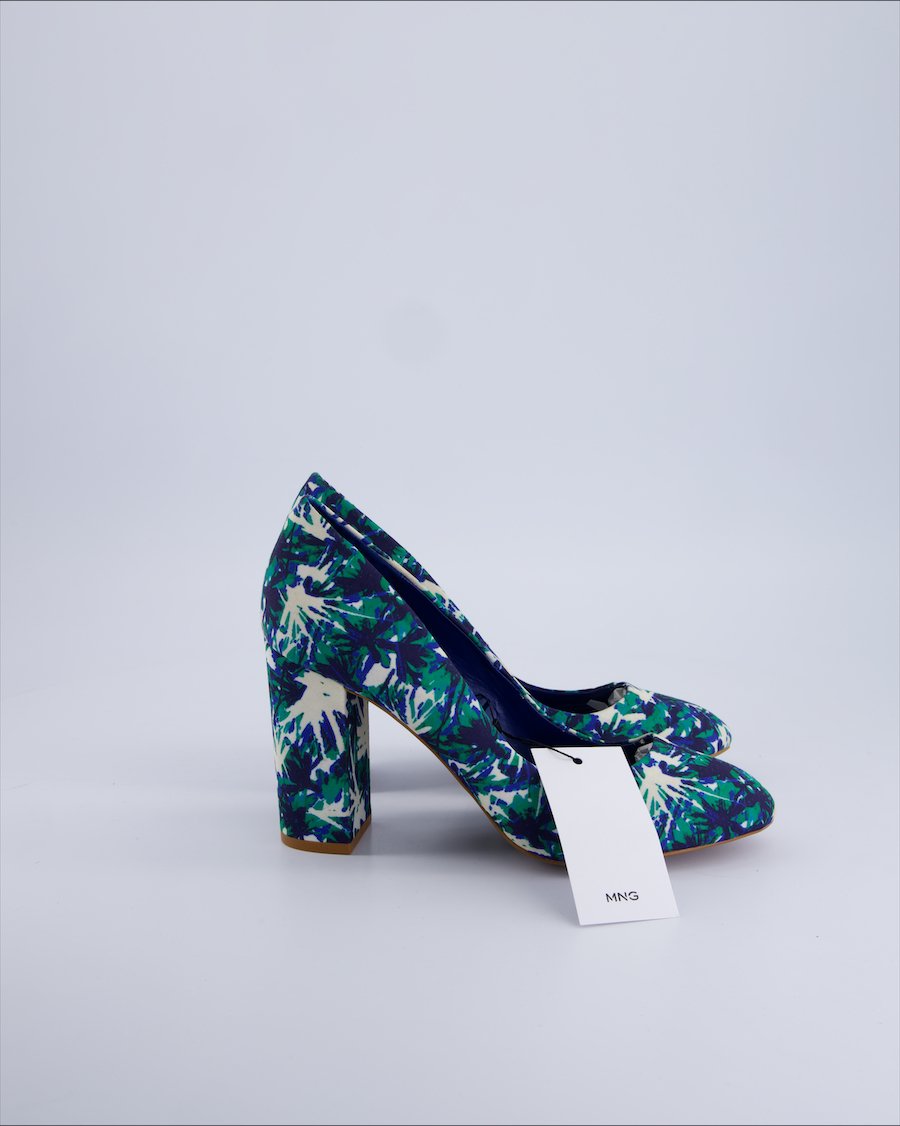 Mango Heels Cloth Green 41 EU