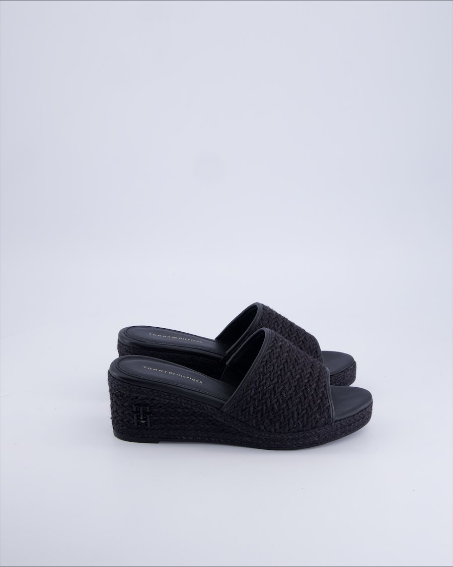 Tommy Hilfiger Espadrilles Cloth Black 38 EU