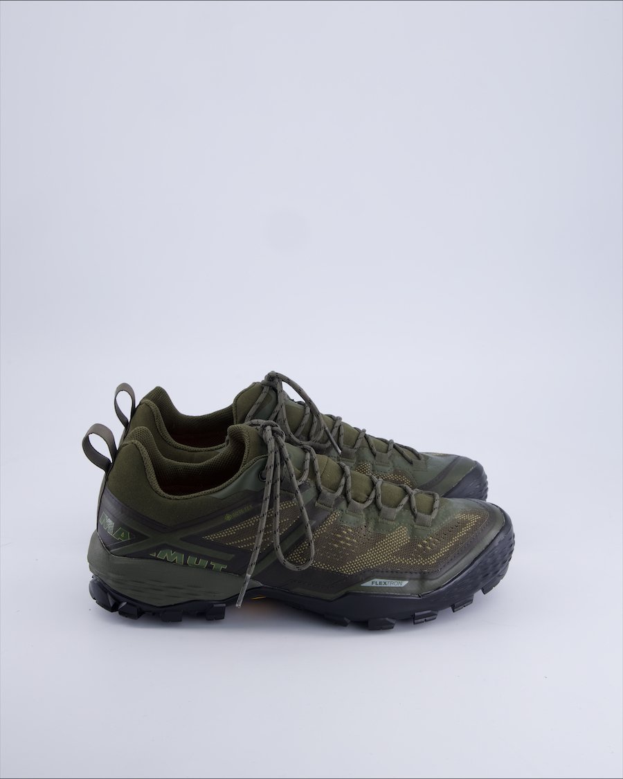 Mammut Low trainers Leather Green 40.5 EU