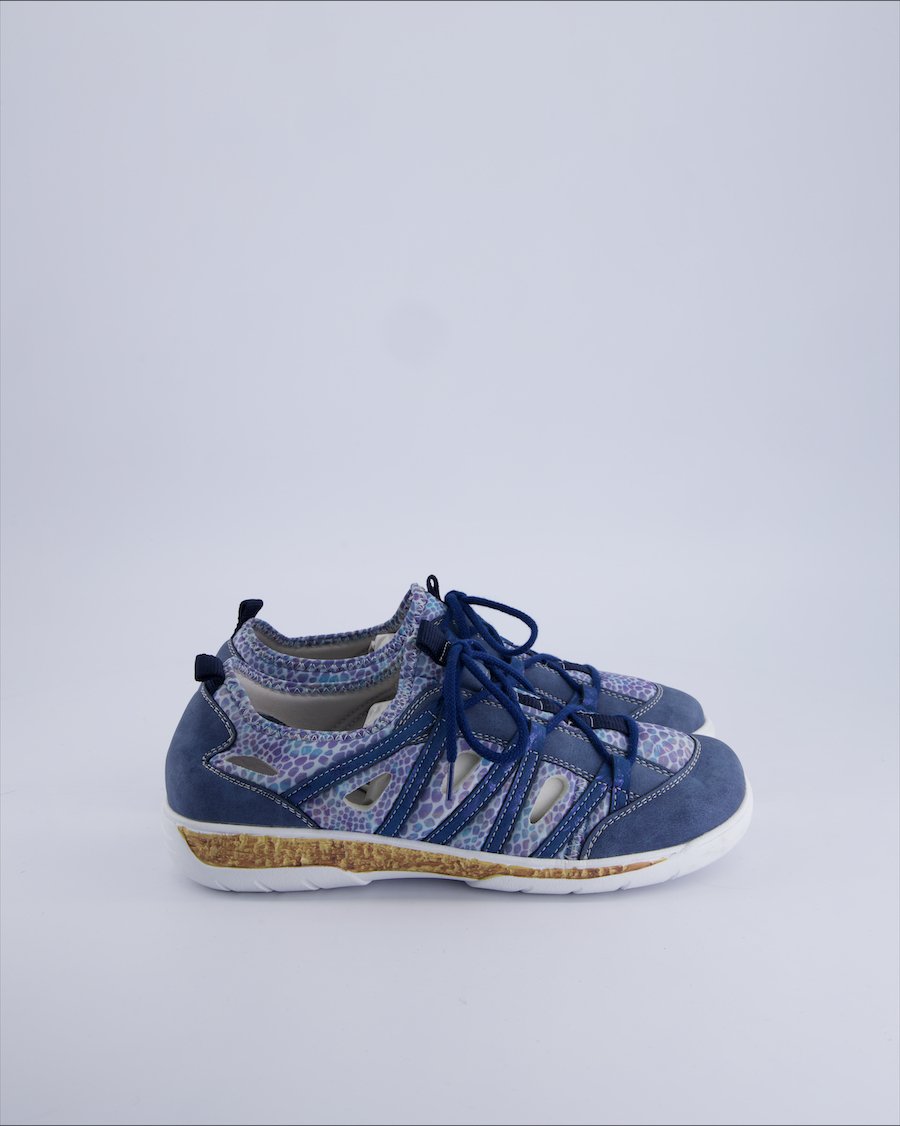 Easy Street Trainers Leather Navy 39 EU