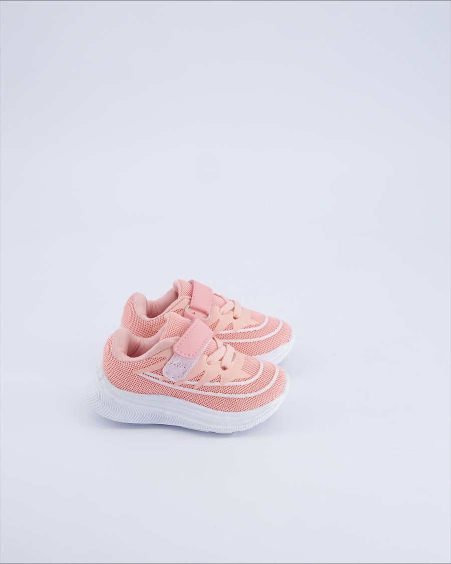 Unbranded Hook-and-loop trainers Cloth Pink 21 EU