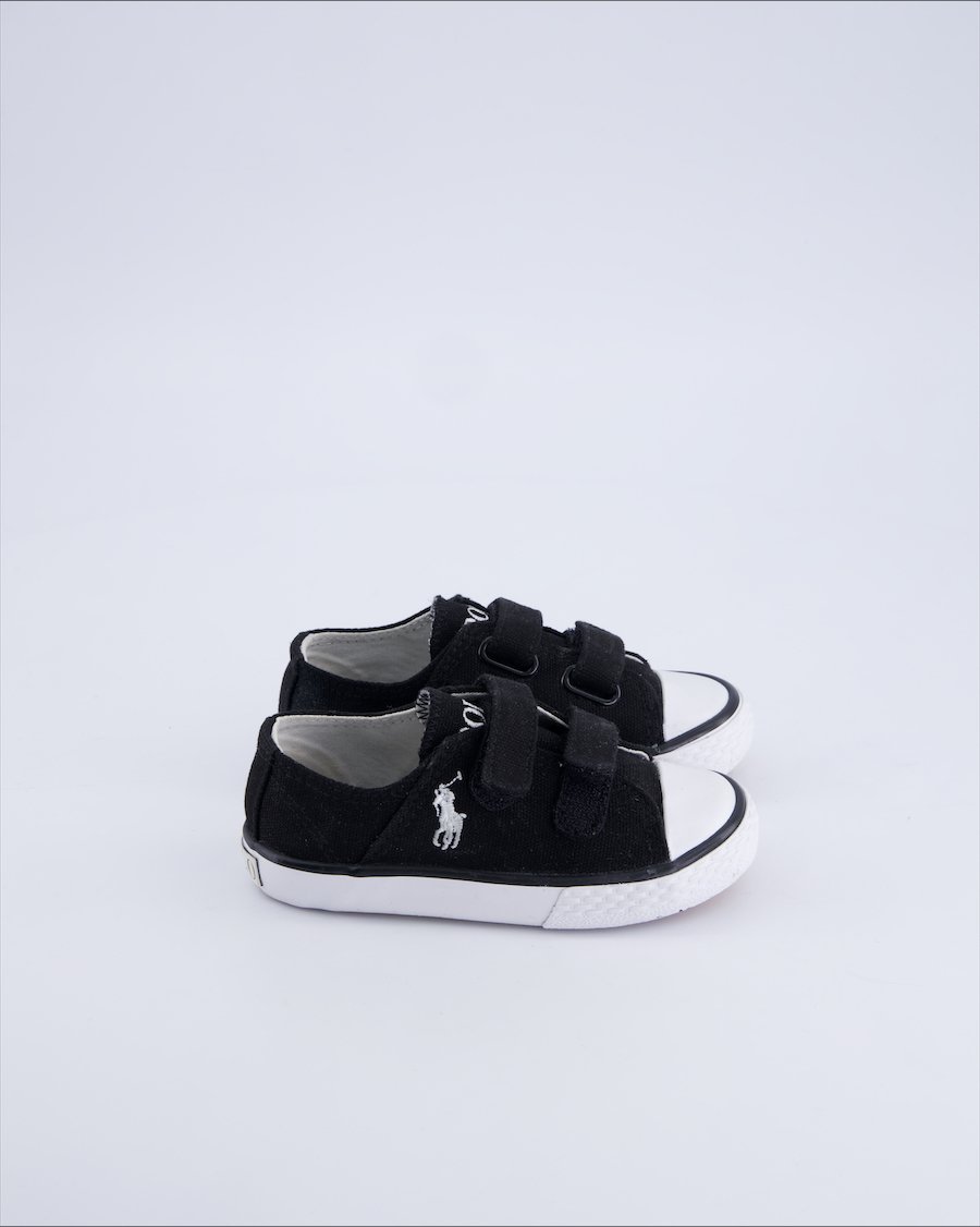 Polo Ralph Lauren Hook-and-loop trainers Cloth Black 23 EU