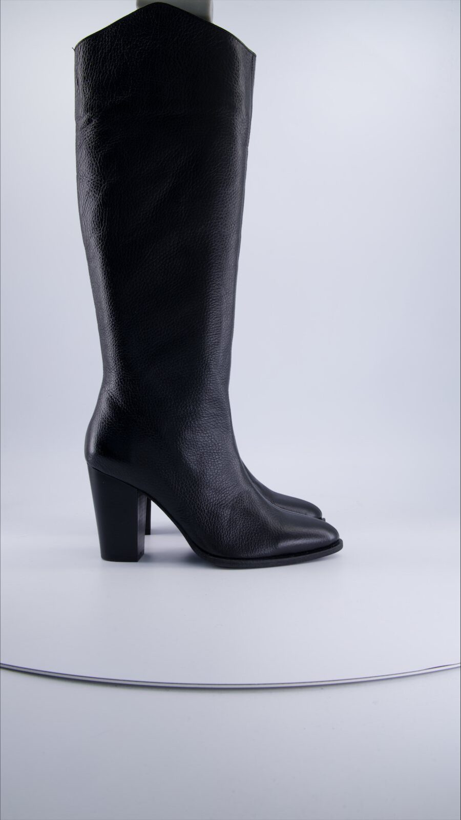 Derimod Boots Leather Black 39 EU