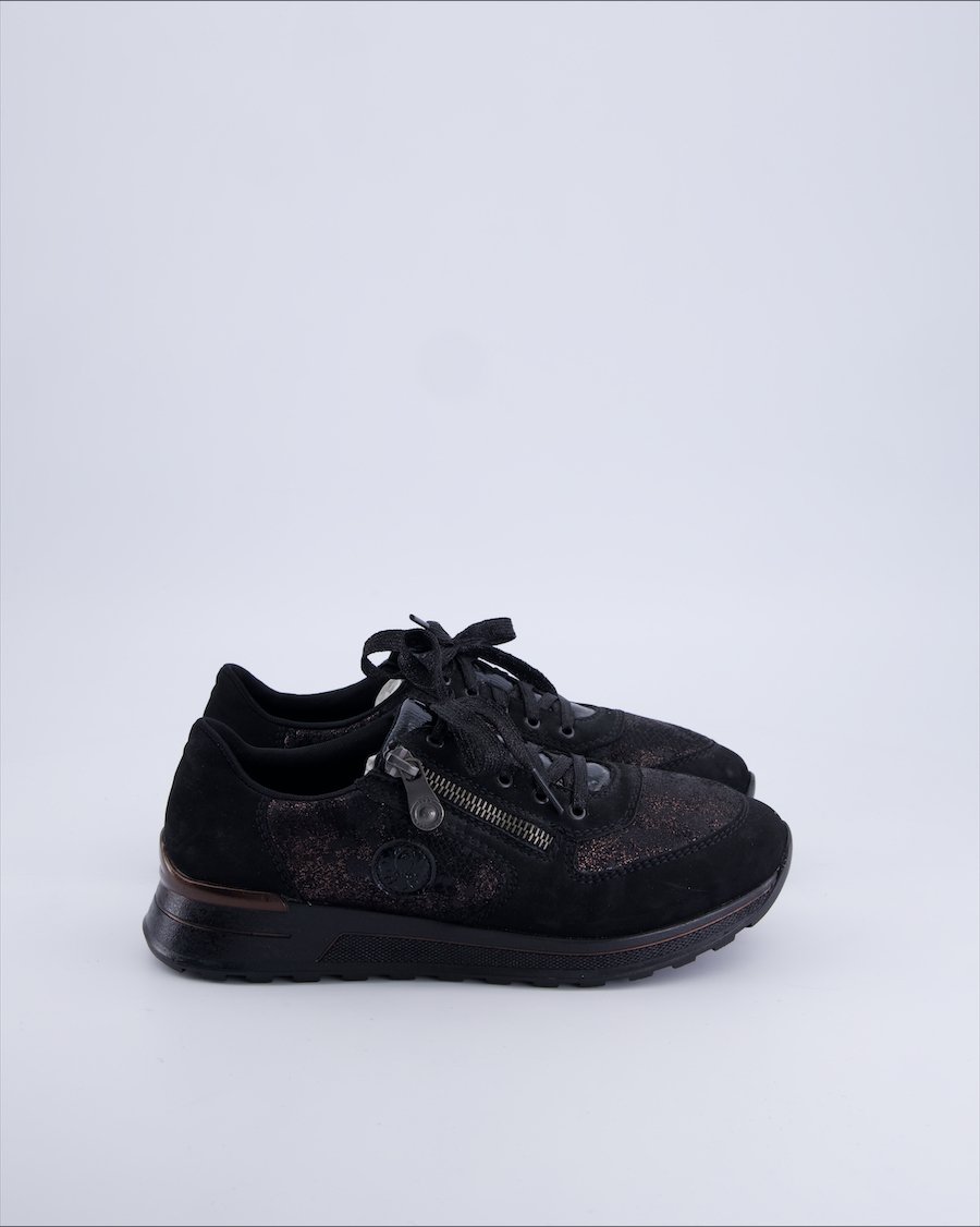Rieker Trainers Suede Black 37 EU