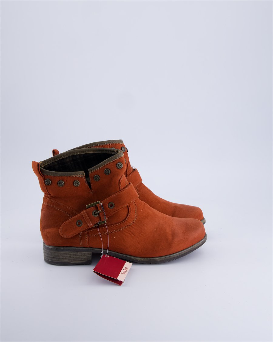 Young Spirit Ankle Boots Suede Orange 39 EU