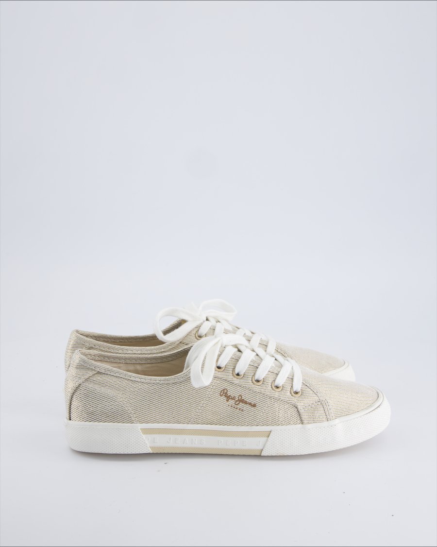 Pepe Jeans Trainers Cloth Pink 38 EU