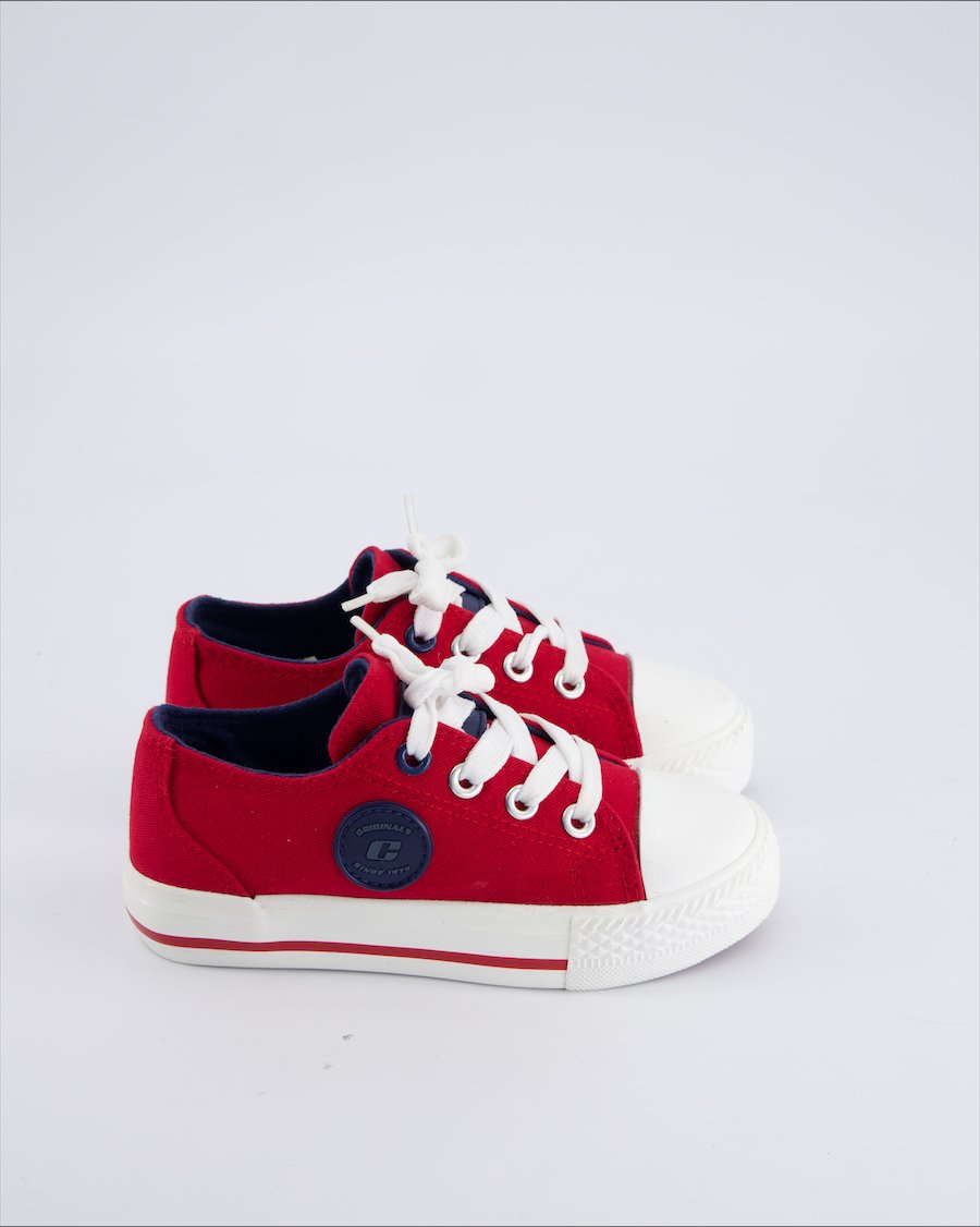 Creeks Lace-up trainers Cloth Burgundy 28 EU
