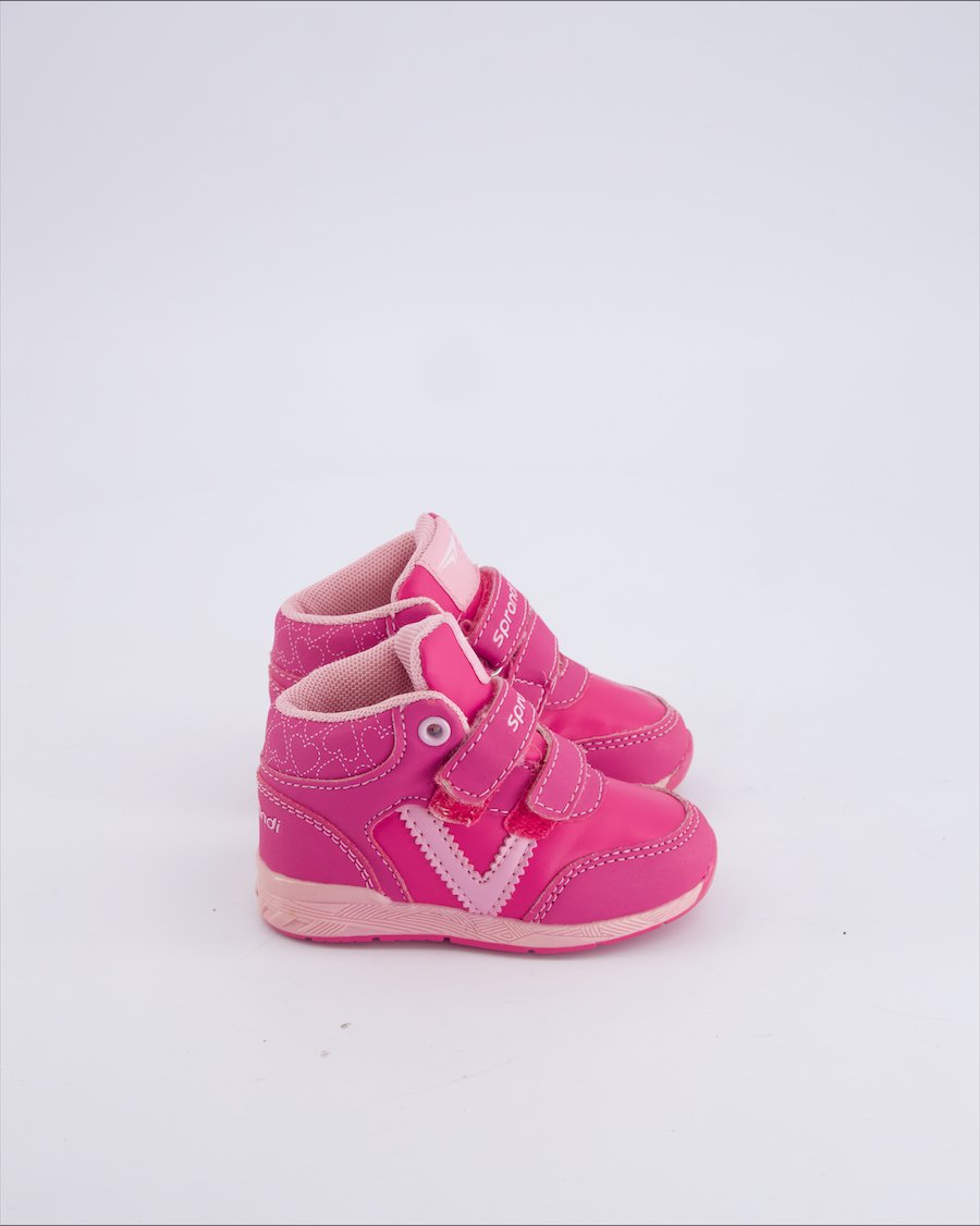 Sprandi Hook-and-loop trainers Leather Pink EU 21