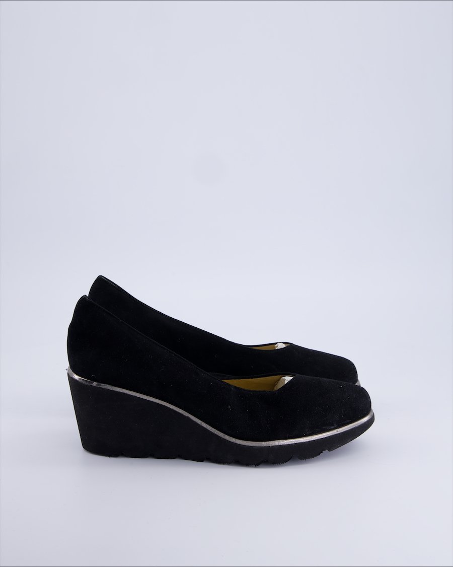 Brunate Flats Suede Black 38.5 EU