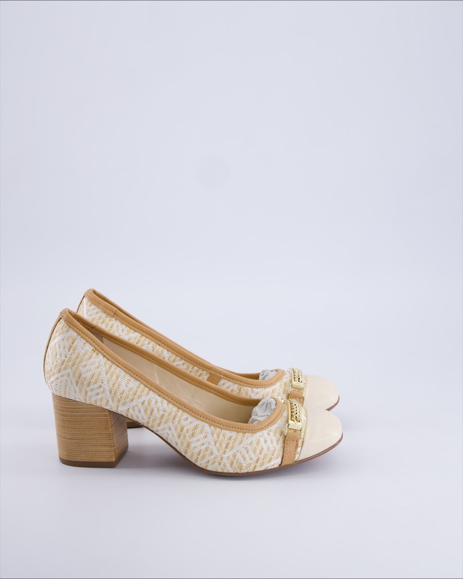 Loucos & Santos Heels Cloth Beige 37 EU
