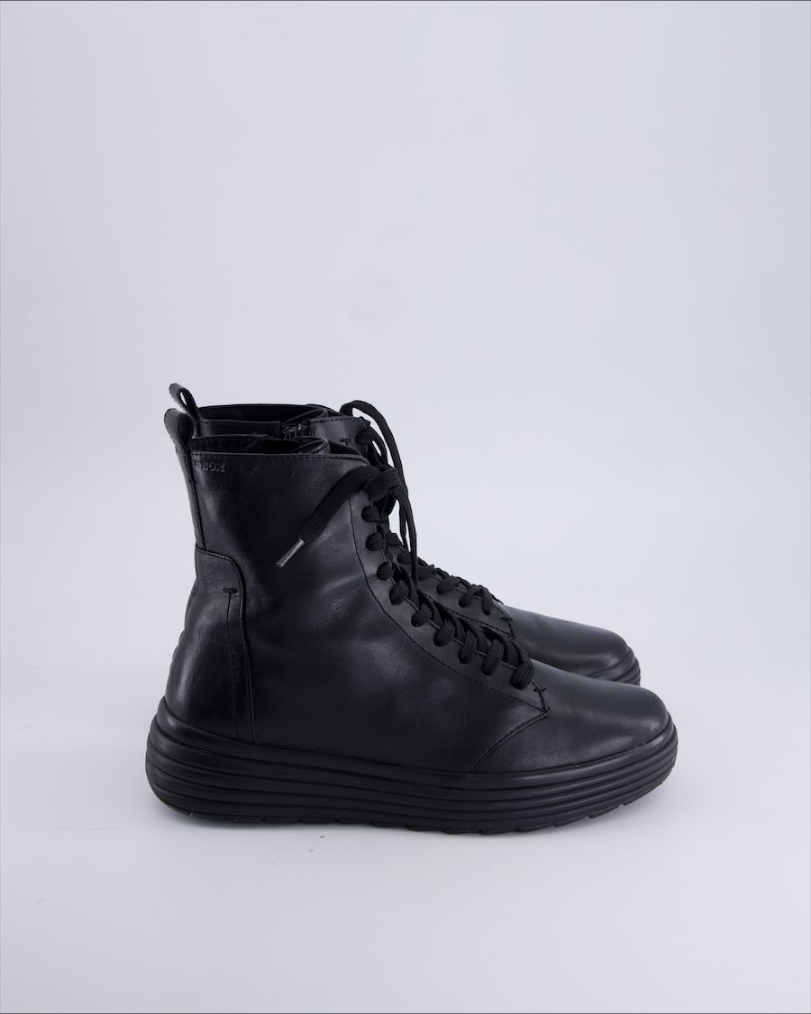 Geox Ankle Boots Leather Black 39 EU